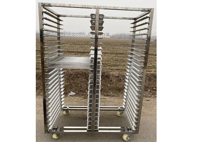 China 304 por encargo Tray Rack Trolley Kitchen Cooling de acero inoxidable en venta