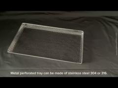 Stainless Steel 304 316 Perforated Metal Trays