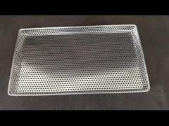 Custom Size Stainless Steel Perforated Tray For Oven Baking, Dehydrator Drying