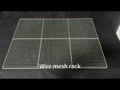 stainless steel perforated wire mesh baking tray 