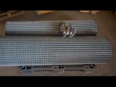 Stainless Steel Honeycomb Flat Wire Mesh Conveyor Belt