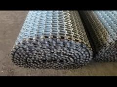 carbon steel honeycomb wire mesh conveyor belt