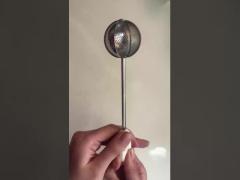 stainless steel tea ball infuser with long handle