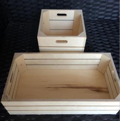 China Other Custom Small Wooden Fruit Crate For Sale for sale