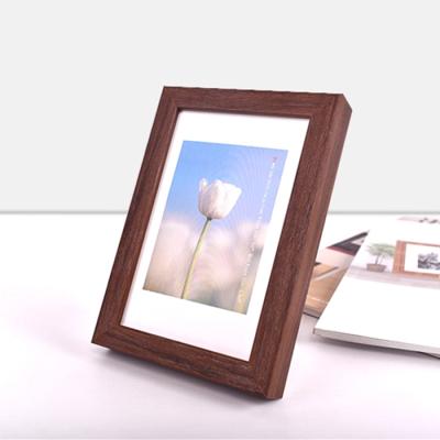 China Environmental Friendly Factory Customized Colors 5x7 8x12 Birthday Gifts Wooden Picture Frame To Mount Board for sale