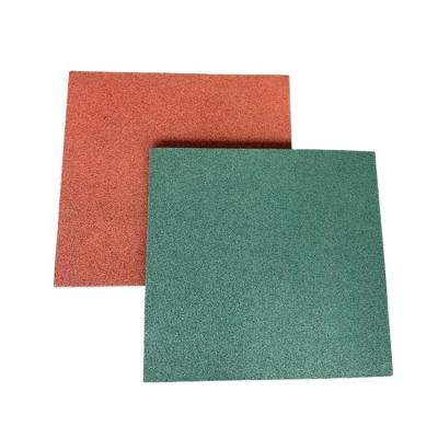 China Wholesale Modern Flooring Mats 15-50mm Playground Rubber Tiles Park Outdoor Yard Rubber Flooring Tiles for sale