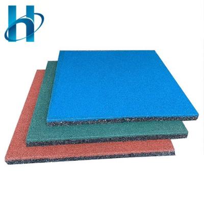 China Wholesale Outdoor Rubber Mat Playground Anti-Vibration Cheap Gym Rubber Mats From Guangdong Modern Factory for sale