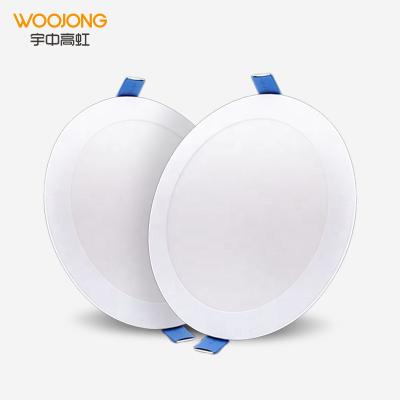 China WOOJONG Panel Light Reasonable Price Modern Plastic Led Downlight for sale