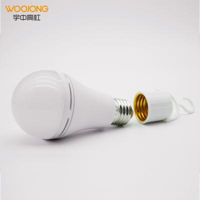 China Indoor Using WOOJONG Factory Wholesale Emergency Lamp Led Fill Light Bulbs Led Light Bulb Lights Power Battery Chip for sale