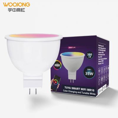 China Two Year Residential MR16 PC+AL GU10/GU5.3 Smart Led Residential Light 3w 5w 7w for sale