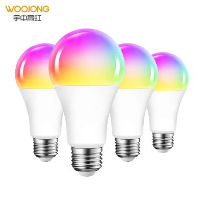 China Residential / Theme Park Smart Led Bulb Amazon Alexa Smart Bulb A60 E26 E27 B22 for sale