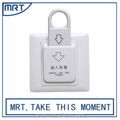 China ABS/PC Electric Hotel Card Energy Saving Switch MRT106-K86A for sale