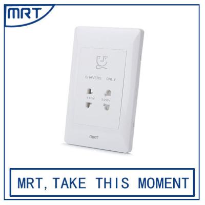 China MRT Brand Shaver 146 Electric Socket Wall Mounted Residential / General Purpose Used In Hotel for sale