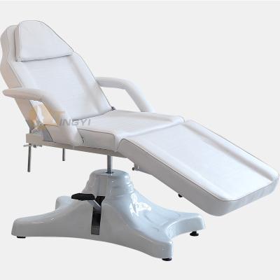 China SPA Adjustable Multi Functional Hydraulic Chair 360 Degree Rotary Hydraulic Bed Wick Bed Cosmetic Beauty Chairs for sale