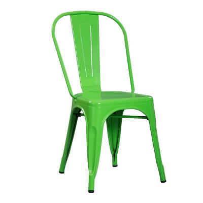 China 2023 Modern Factory Wholesale Colorful Dining Chairs Cafe Restaurant Metal Iron Banquet Chair for sale