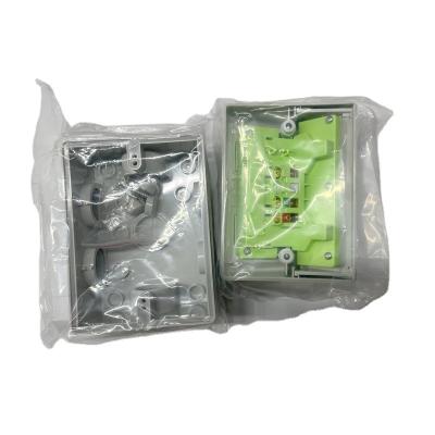 China Easy Installation SAA Certification Dual Power Point 15A 250VAC Clipsal Electrical Wall Switch for sale