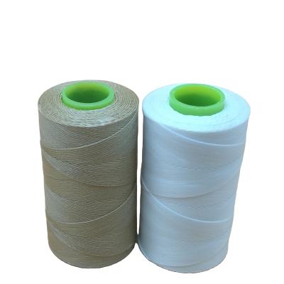 China Hot Selling 250D/1*16 100% Polyester Waterproof Colored Braided Cotton Sewing Thread For Machine Knitting for sale