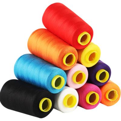 China China Factory Supply Abrasion-Resistant 100% 20S/4 Spun Polyester Sewing Thread Cotton Yarn for sale