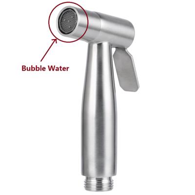 China Easy Shower Head Single Function 304 Stainless Steel Bidet Shattaf Handheld Toilet Installation Bidet Sprayer Portable Toilet for sale