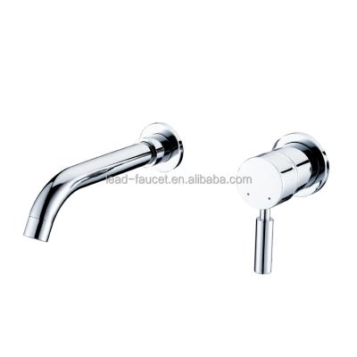 China Metered Faucets Concealed Bathroom Mixer Concealed Basin Faucet for sale