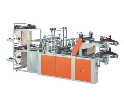 China High Speed ​​Plastic Garbage Waste Garbage T-shirt Bag Making Machine for sale