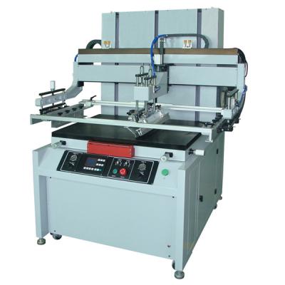 China automatic flat 6090 pneumatic silk screen printing machine for paper for sale