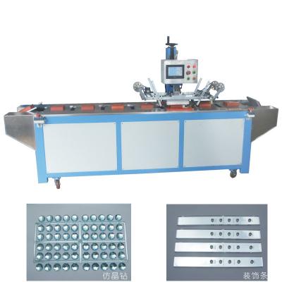 China JL-H50P continuous heat transfer machine / hot stamping machine for sale