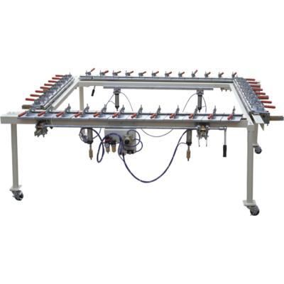 China Silk screen mesh stretching machine for sale