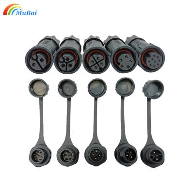 China LED Industry IP68 Waterproof Connector Plug And Dustproof Multi-Pole Plug Electric Power Cable Connector For Safe And Reliable Connection for sale