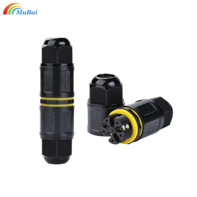 China LED Industry IP68 Connector 2 Pin Connector 3 Pin Electrical Terminal Adapter Wire Waterproof Solderless Connector For LED Light for sale