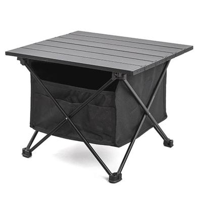 China Portable Lightweight Folding Aluminum Folding Table Easy Carry Foldable Camping Table Outdoor Beach Camping Aluminum Table for sale