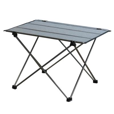 China Portable Lightweight Folding Aluminum Folding Table Easy Carry Foldable Camping Table Outdoor Beach Camping Aluminum Table for sale