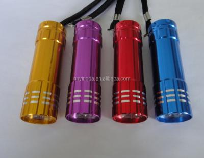 China Promotion Gifts Yingda Factory Price Aluminum Lamp Torch Aircraft Aluminum for sale