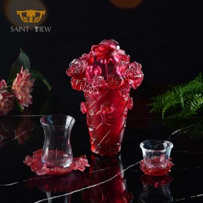 China Crystal Sandalwood Bakhoor Burner Set Crystal Seckilling On Sale Wedding Party Event Decorative Display for sale