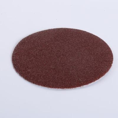 China Customized Red Abrasive Disc Grinding Abrasive Disc 4 Inch Red Sandpaper Aluminum Oxide Disc Abrasive Pad for sale