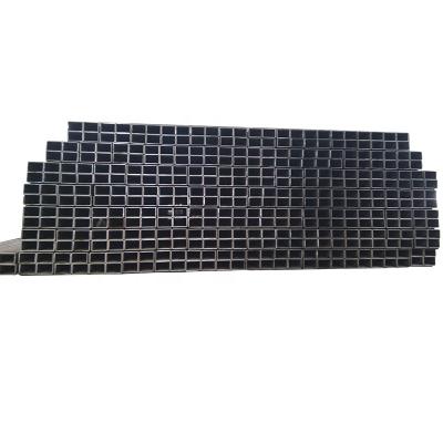 China Ms shs rhs steel structure pipe mild metal erw black square and rectangular hollow section pipes for sale