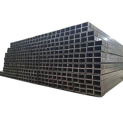 China Hot Rolled Soft Weldable Weldable Square Cavity Steel Tube Bar Carbon Steel Pipe Structure Black Welded Pipe ERW Pipe 1 - 16 Mm for sale