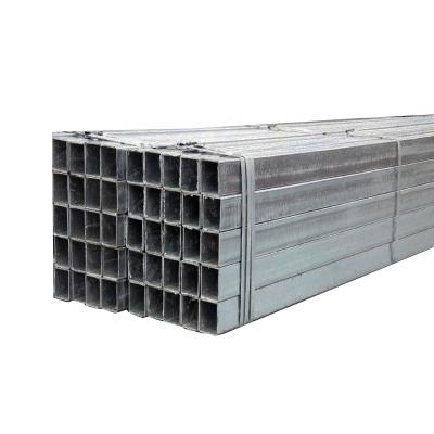 China Structure Pipe BS1387 Class B Hot Dip Galvanized Square Steel Pipes for sale