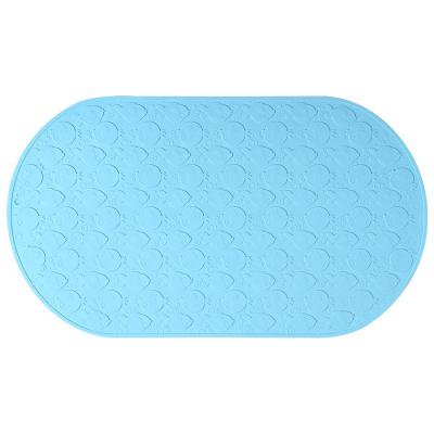 China Viable Homemade Baby Bath Mat Non-Slip Silicone Odorless Home Hydrophobic Children's Bath Mat Bathroom for sale