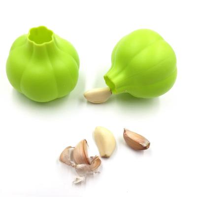 China Viable Garlic Silica Gel Peeler For Peeling Garlic By Hand To Remove Creative Peeler Machine Kitchen Instrument for sale