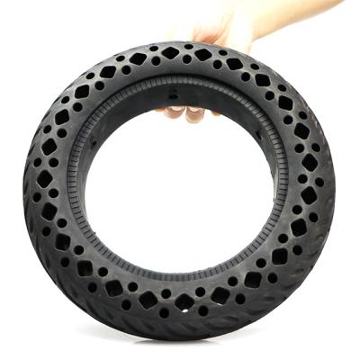 China 10 inch tire solid tire rubber shock absorber explosion-proof rubber inner hollow tire for sale