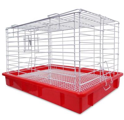 China Breathable Cheap Commercial Indoor Portable Easy Clean Rabbit Cages For Sale for sale