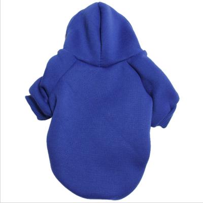 China Custom Viable Wholesales Dog Hoodie Plain White Kids Pet Hoodie Dog Clothes for sale