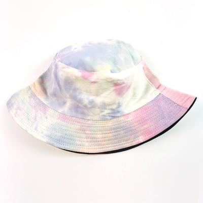 China 2021 Wholesale Fashion Verified New Logo Design One Hat Custom Made With 2 Different Colors Wear Bucket Double Sided Hat for sale