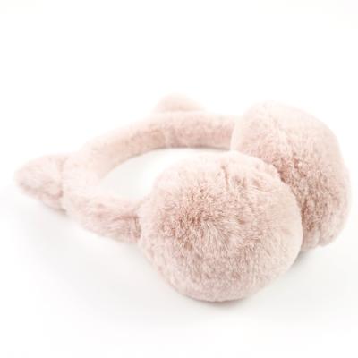 China 2021 Winter Fluffy Fluffy High Quality Selection Of Multi-size Polyester Earmuffs Of New for sale