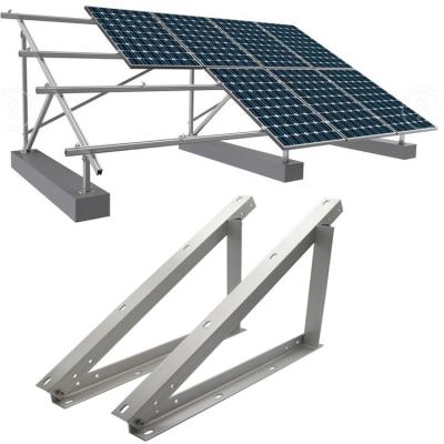 China Quick Installation Aluminum Solar Bracket, Rooftop PV Mounting Brackets, Solar Powered Systems Mounting Flexible for sale