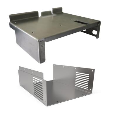 China The sheet metal fabrication working of flange etc. hardware/electrommunication auto/cut bending housing sheet metal crate enclosures fabricating tools vending bracket box for sale