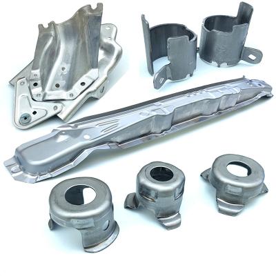 China Deep Drawn Flange Etc Stamping Part automotive hardware/electrommunication/custom sheet metal fabrication for sale