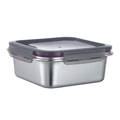 China Hot Selling Viable Tiffin Bento Thermo Electric Food Warmer Portable Lunch Box With Plastic Lid for sale