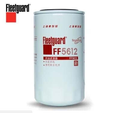 China Promotion Fleetguard Fuel Filter FF5612 Cummins fuel filter, metal white,used in trucks,bues,engineering machine etc for sale